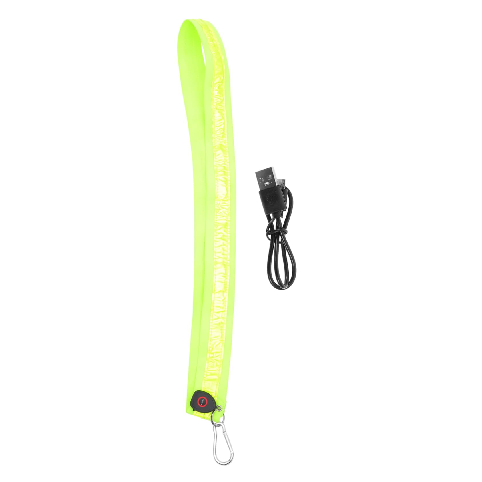 Abaodam Bretelles Croisées Lumineuses Brassard De Course à Pied Lumières LED Ceinture D'épaule à LED Rougeoyante Ceinture LED Lumière LED Bande LED Nylon Green