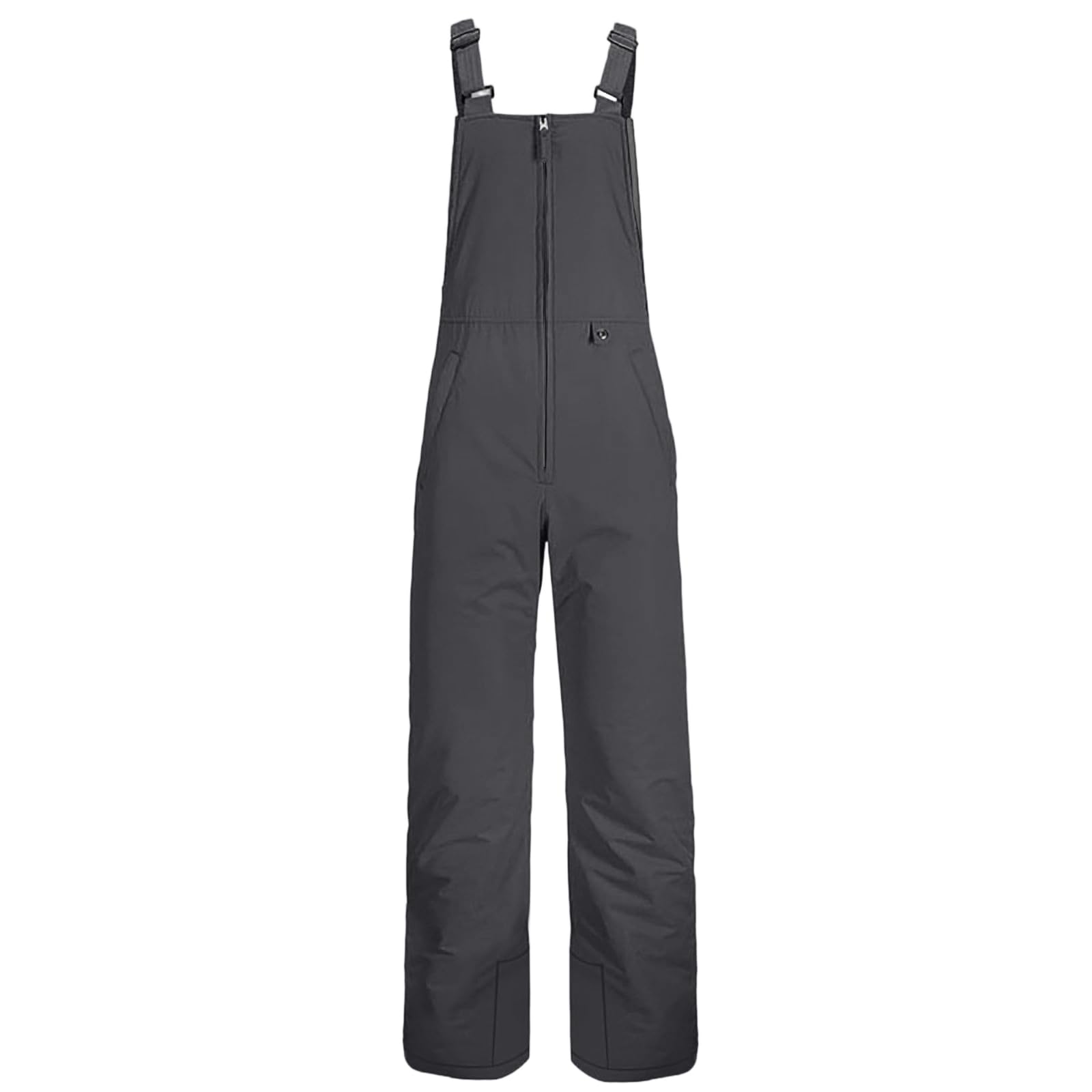 Skihose Damen Wasserdicht Latzhose Warm Skianzug Overall Snowboardhose Baggy Große Größen Schneehose Damen Winter Gefüttert Hosenträger Skioverall Frauen Reißverschluss Outdoor Ski Hosen Latz