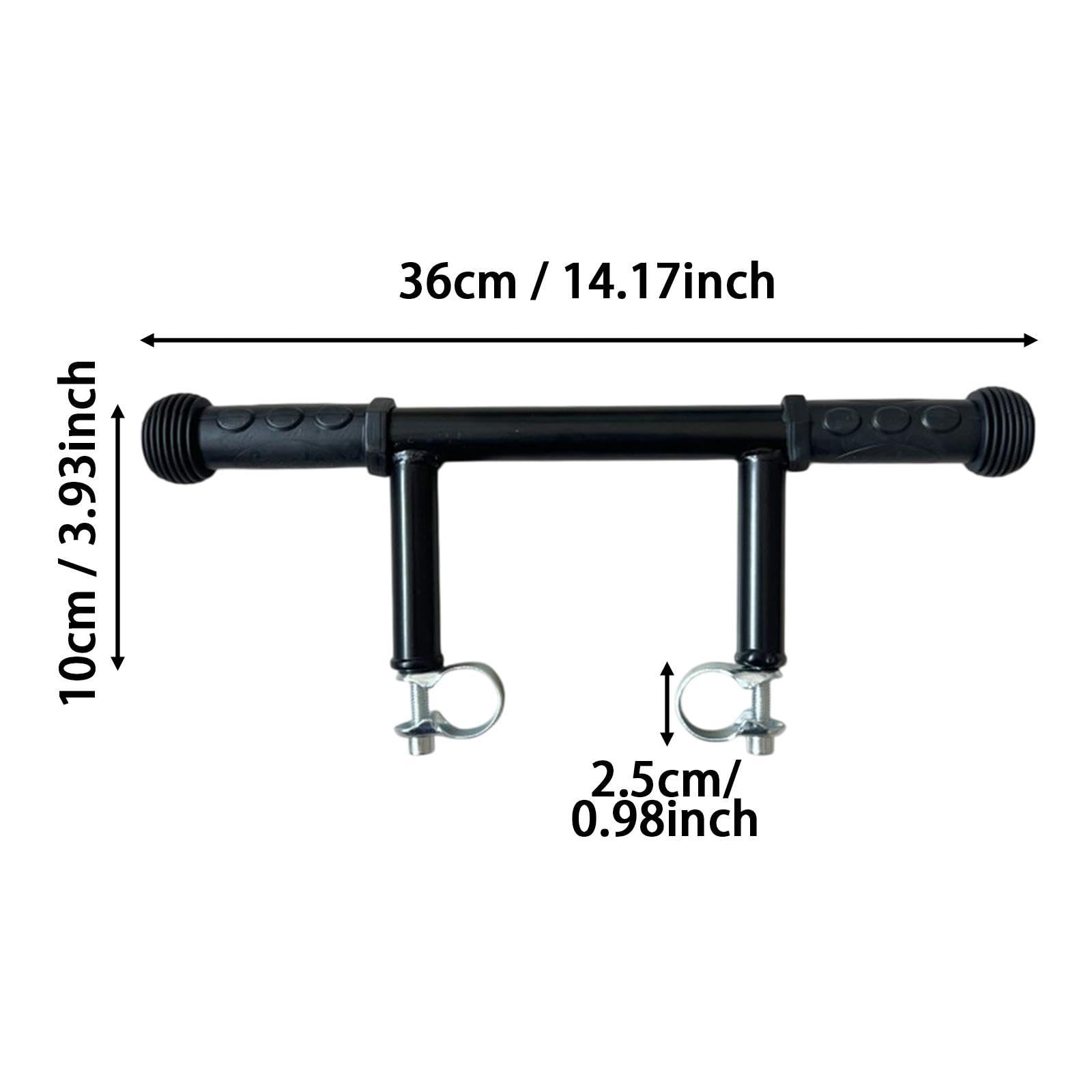 Oshhni Extension de poignée de Poussette, Extension de Guidon, Extension de poignée, accoudoir d'extension de Poussette pour Poussette de bébé, Accessoire de, 1 Pince