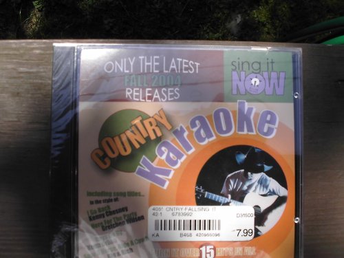 Sing It Now COUNTRY Hits Fall 2004 Karaoke CDG