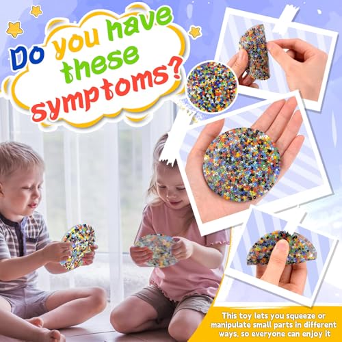 4 Stück Picky Pad, Skin Picking Fidget Spielzeug, Anti-Stress Pads gegen Zwangsstörungen, Trichotillomanie & Angst, Sensorisches Beruhigungsspielzeug für Erwachsene & Kinder (4pcs)