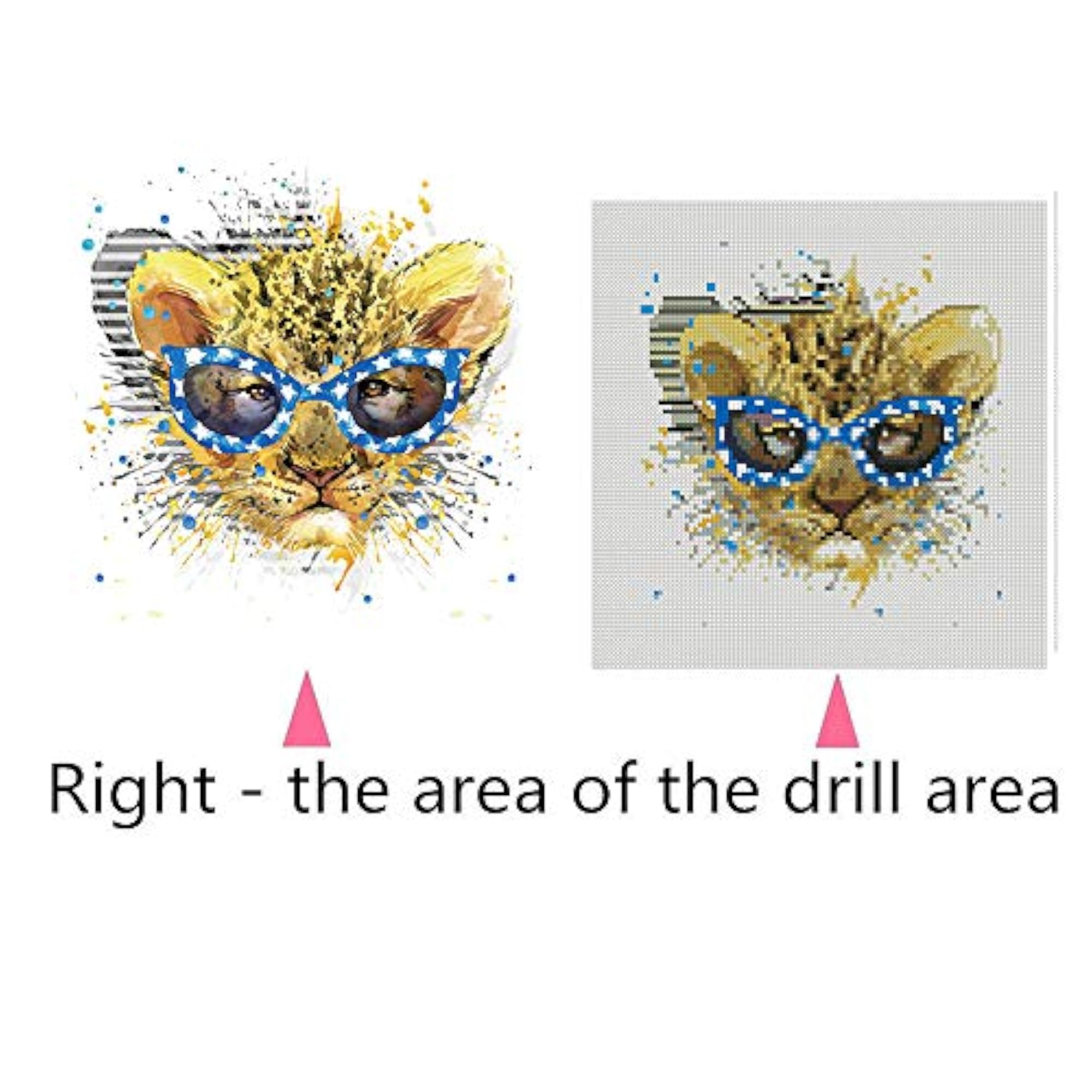DIY 5D Diamond Painting Cross Stitch Kit