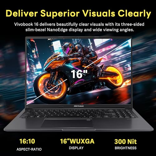 ASUS Vivobook 16 pulgadas Intel Core i7-1355U 16GB RAM 2TB SSD Black miniatura 4