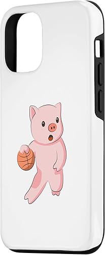 Miniatura 5 de Funda para iPhone 12 mini Cute Pig Basketball Player Sow