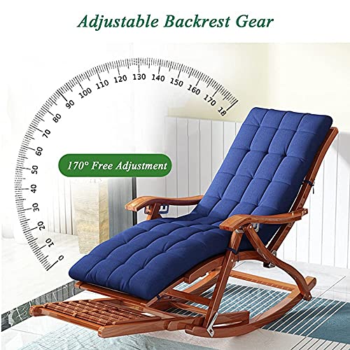 Chaise réglable ergonomique inclinable 5 niveaux pour extérieur pliable
