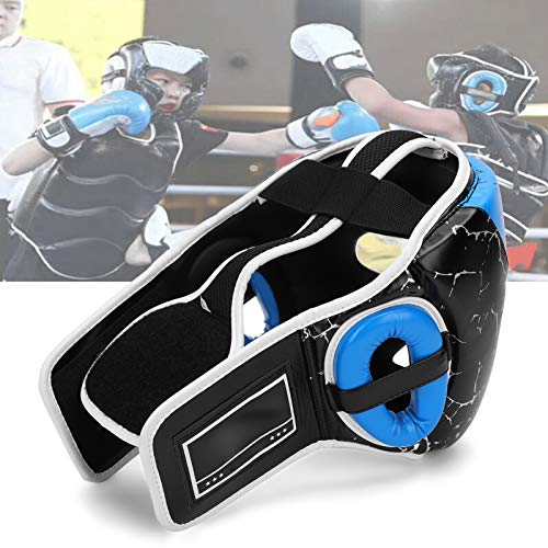 Strong And Wear‑Resistant Made Of Uu Leather Kids Workout Equipment, Boxing Headgear, Adjustable Nylon Head Belt Gym Muay Thai For Martial Arts School Kids #TOP6