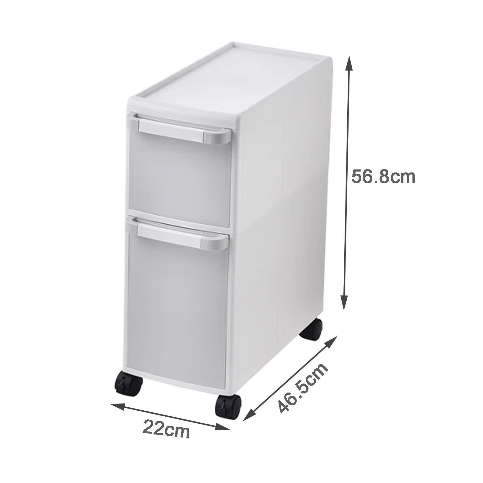 Armadietto da Pavimento ad Angolo Piccolo per Il Bagno, Organizer per lavabo da Bagno Stretto con cassetti e rotelle, armadietto portaoggetti per Carta igienica