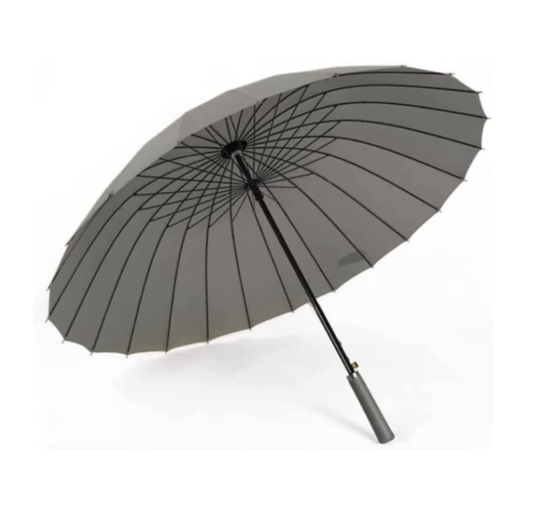 Parasol Podróżny Automatyczny Parasol Golfowy Z Otwartym Baldachimem Ze Skórzanym Uchwytem Ponadgabarytowy Parasol Z Wentylowanym Kijem Dla Biznesu Odporny na Burzę (Color : B)