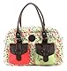LÄSSIG Baby Wickeltasche Babytasche Kliniktasche Stylische Tasche Mama inkl. Wickelzubehör/Vintage Mero Bag, Butterfly Spring