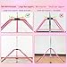 MARFULA Kip Bar Folding Gymnastic Bar with 5 FT Base Length 9 Height Levels Gymnastic Training Bar for Girls and Boys Between 3-9 Years Old at Home and Club Use