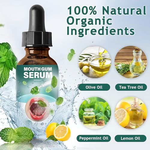 Image of Gum Restore Drops, Natural Oral Care Serum for Gum & Bad Breath Freshening