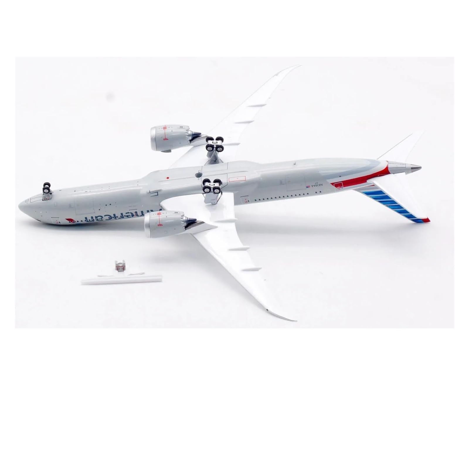 Skala samolotu 1:400 dla American Airlines Boeing B787-9 Model samolotu Diecast Alloy Model samolotu Dekoracyjne pamiątki Nadaje się do wyświetlania