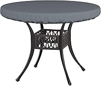 Vista 11 de Covers & All Cubierta para Mesa Redonda, 12 Oz Impermeable Resistente a UV y Clima, Cubierta de Mesa de Exterior para Muebles de Patio al Aire Libre