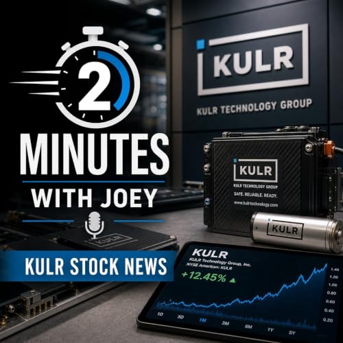 『2 Minutes with Joey - KULR Stock News』のカバーアート