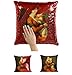 Dylan Obrien Renaissance Painting Mashup Happy Mom Maze Sequin Pillow Magic Kissen Funny Mermaid Pillow 40 x 40 cm, Sofa Sequin Cushion, Glitzer Kissen Geschenk, Gift (ADD Pillow Insert)