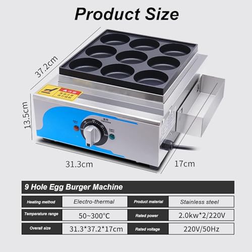 Machine à fabriquer des hamburgers chauffe rapidement les œufs - 8