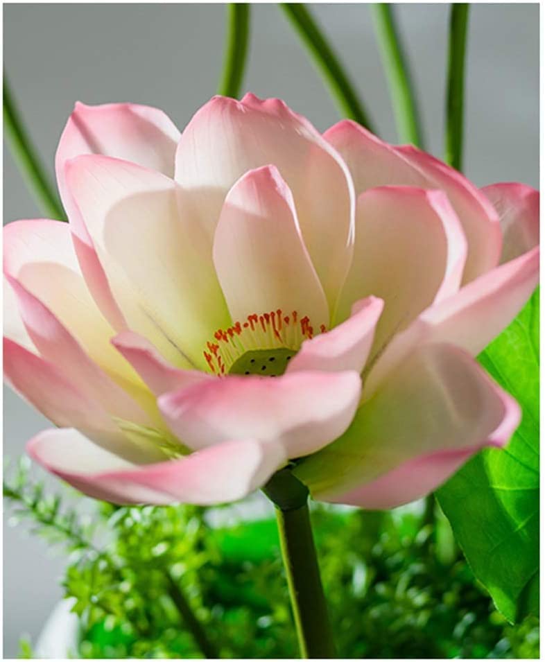 Composition florale artificielle pour bureau et décoration maison
