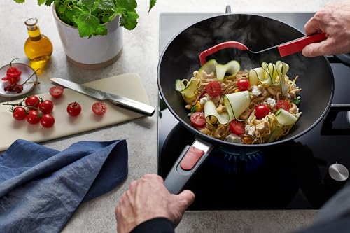 Foto von Woll Cook-It, Wok-Wender mit dünner und flexibler Silikonlippe, 11 cm breit, 32.5 cm lang, Hitzebeständig bis 220°, Spülmaschinenfest