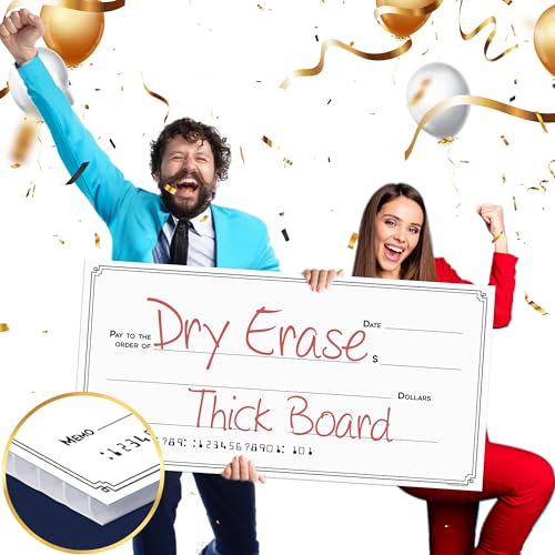 Giant Dry Erase Check - 16