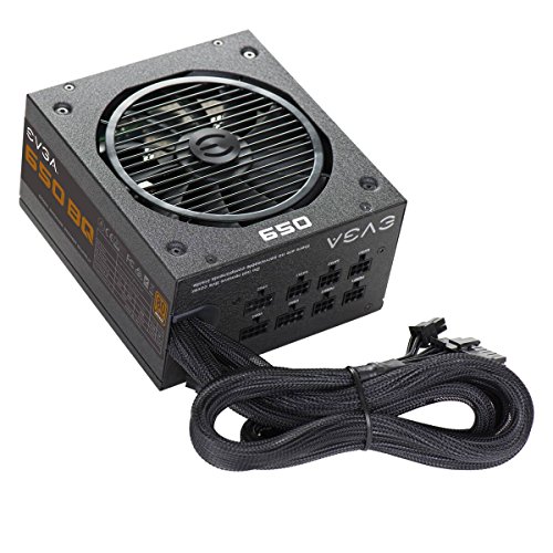 EVGA 650 BQ, 80+ BRONZE 650W, Semi Modular, 5 anni Garanzia, include il tester automatico-Alimentazione GRATUIT, Alimentazione PC 110-BQ-0650-V2