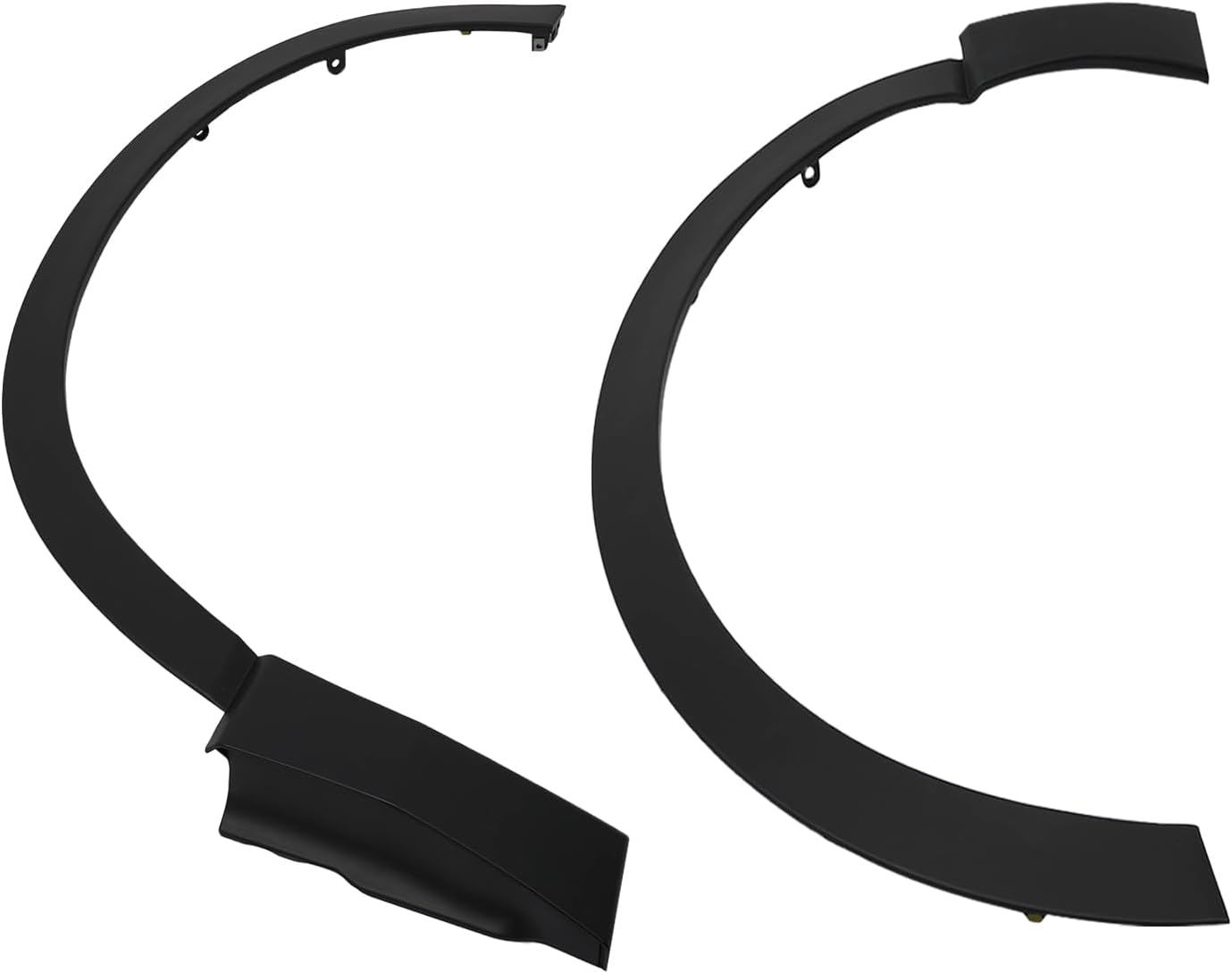 Front Pair Wheel Fender Flares for Honda CRV 2017-2022 Left&Right Side Front Wheel Arch Molding Trims 2PCS Plastic Fender Trim Set Black 74115TLAA02 74165TLAA02