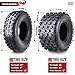 WANDA Set 4 Sport ATV Tires 21x7-10 Front & 20x11-9 Rear GNCC (Grand National Cross Country) Race Tires 10075/10085