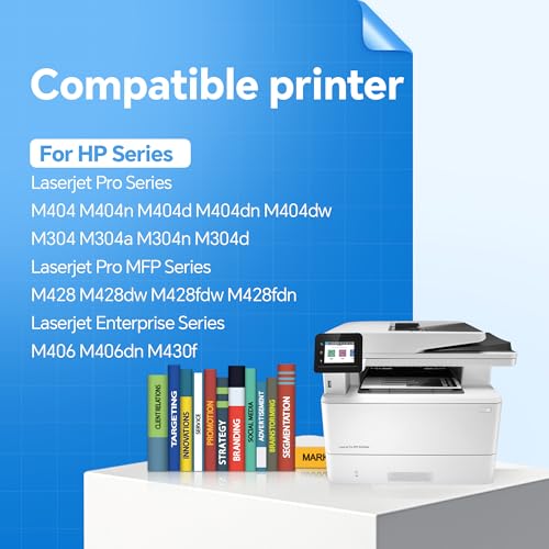 Nestink CF259A Tonr (3000 pages) 59A Black Toner Cartridge Compatible with HP Laserjet Pro M404dn Printer Cartridge Laserjet Pro M404dw M404 M404n M304n M304dn Toner LaserJet Pro MFP M428dw (2 Pack) - Image 2