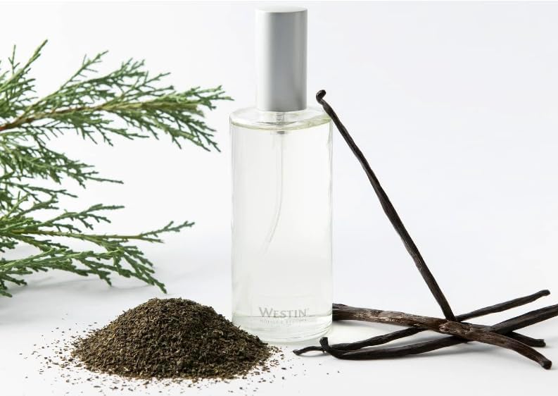 Westin White Tea Room Spray Fragancia de hotel de lujo, aroma de té blanco para dormitorio y baño, 4 onzas líquidas cada uno, paquete de 2