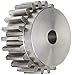Boston Gear NL18B Spur Gear, 14.5 Pressure Angle, Steel, Inch, 4 Pitch, 1.125" Bore, 5.000" OD, 2.000" Face Width, 18 Teeth