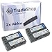 Produktbild 2X Trade-Shop Kamera Li-Ion Akku 2000mAh für Nikon D80 D80s D90 D200 D200s D300 D700 D900 D-80 D-80s D-90 D-200 D-200s D-300 D-700 D-900 ersetzt Nikon EN-EL3 EN-EL3e EN-EL-3 EN-EL-3e ENEL-3 ENEL-3e