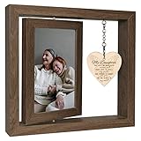 EYITUPC Sympathy Gifts for Loss of Daughter Memorial Picture Frame, In Memory of Daughter Remembrance Grief Bereavement Gifts, Display Two 4x6