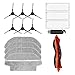 Filtro Spazzola Panno Pezzi di Ricambio Accessori Set per Robot Aspirapolvere Xiaomi Mi Robot Vacuum Mop PRO (15 Pezzi)