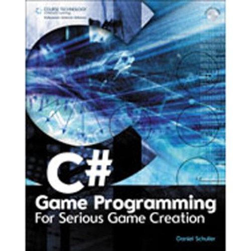 Cengage C# Game Programming: For Serious Game Creation shows programmers how to write simple, clean, and reliable code step-by-step through the creation of abasic game.