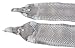 Snake Skin Asia Spitting Cobra Snakeskin with Head Hide Leather Natural