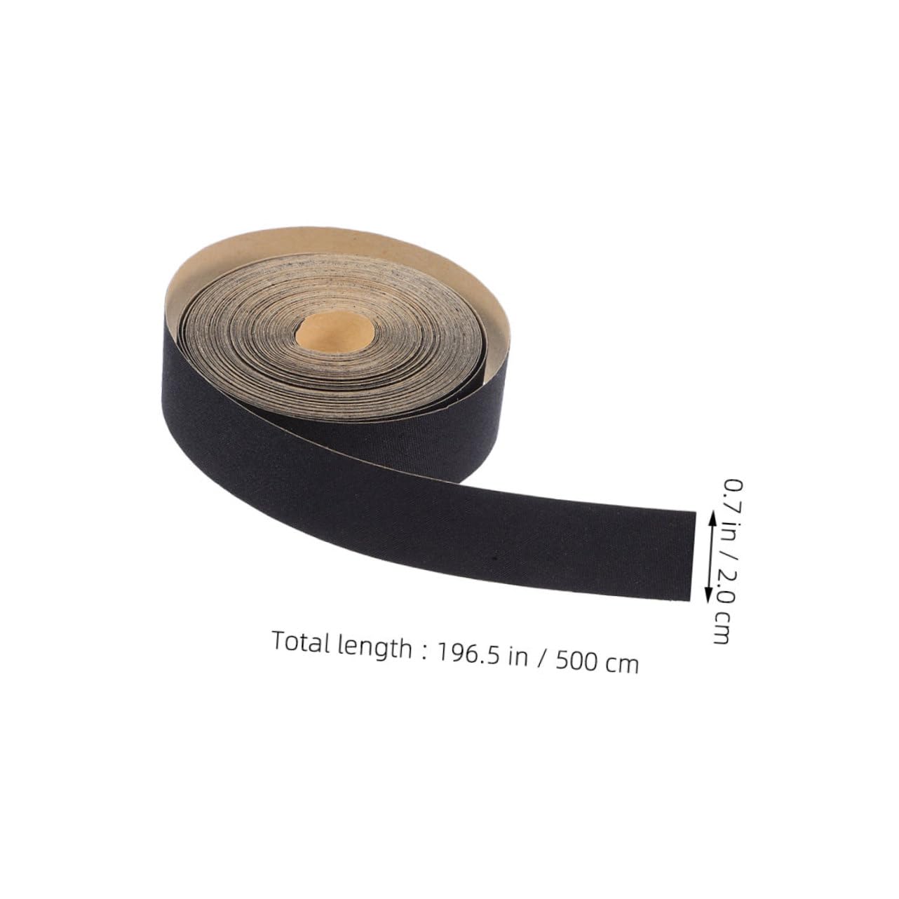 Cabilock Self-Adhesive Lampshade Border Tape 4 Rolls of Cloth Strips for Edging Easy to Install Fit for Bedrooms Living Rooms