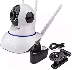 Câmera Ip 3 Antenas Wifi Wireless Yoosee Visão Noturna Luatek