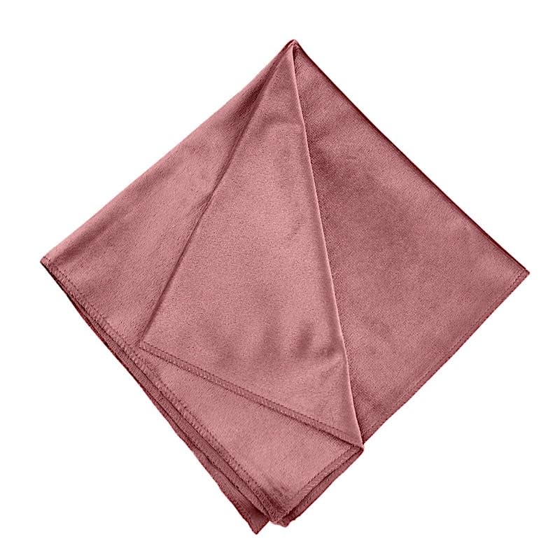 Servilletas de Terciopelo Premium 20x20 Pulgadas Pack x5 miniatura 1