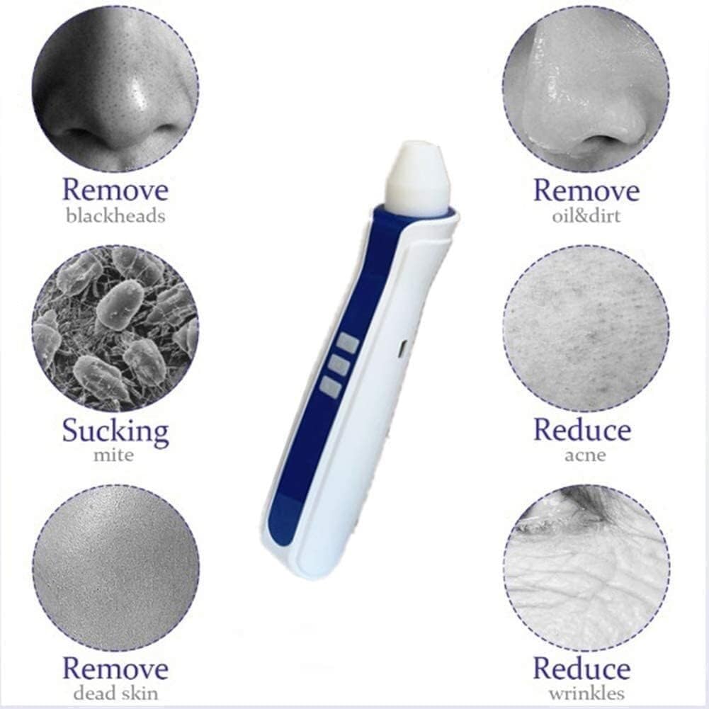 Pore Vacuum Cleanser Electric Blackhead Remover Blackheads Vacuum Extractor Facial Cleansing Machine Beauty Device for Acne Comedo Removal Extractor