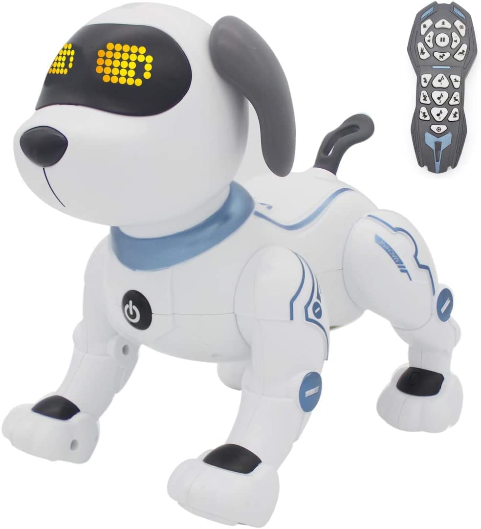 Lionstar RC Dog, RC Robotic Stunt Puppy Voice Control Toys Handstand Push-up Electronic Pets Dancing Programmable Robot with Sound for Kids Boys and Girls Age 6, 7, 8, 9, 10 Year Old (B0BHZDQ39F) Amazon Price History, Amazon Price Tracker