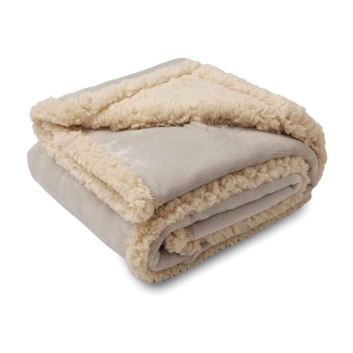 Dog Blanket Waterproof Washable, Leakproof Pet Blanket for Medium Dogs and Large Cats, Soft Puppy Throw Blankets Sofa Protect Kennel Bed Couch Cover (Beige,216x216cm)