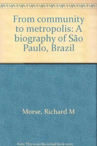 From Community to Metropolis: A biography of Sa... B0007DNC4Q Book Cover