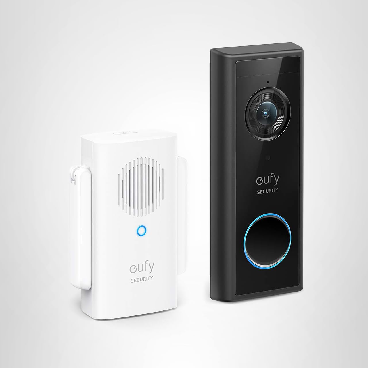 eufy Security Battery Video Doorbell C210 Kit, 1080p, No Subscription, Wi-Fi, 120-Day Battery Life, AI Detection, 2-Way Audio, Remote Monitoring
