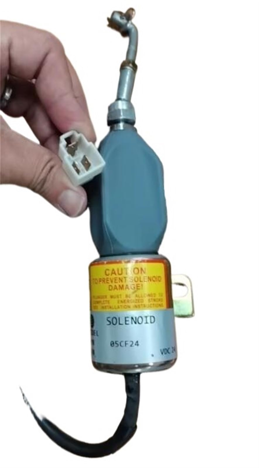 37V66-56010 05CF24 12V Diesel Shutdown Shut Off Solenoid Valve 1751ES-12ETUC3B1S1 1751ES-24ETUC3B1S1 Stop Solenoid YC101556 24V(24V)