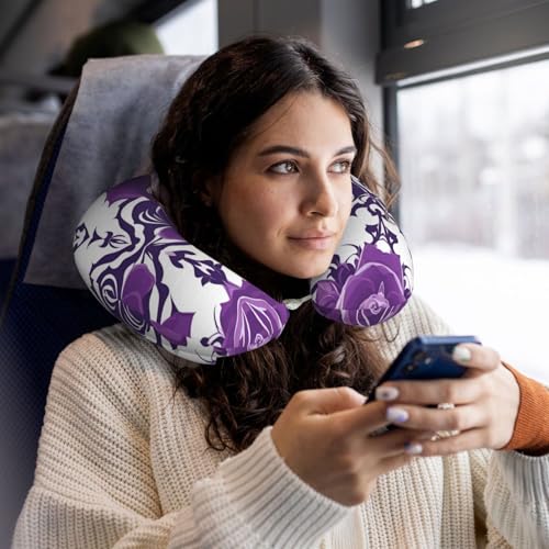 Almohada de viaje espuma viscoelástica tamaño compacto miniatura 5