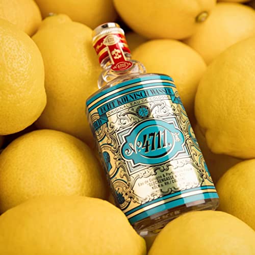 Agua de colonia real 4711 botella de molano 200 ml frasco clásico fragancia unisex 2