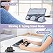 Fintie Hybrid Slim Case for Samsung Galaxy Tab S10 Ultra 2024/ S9 Ultra 2023 14.6 Inch, Shockproof Cover with Clear Transparent Back Shell, Lilac Marble