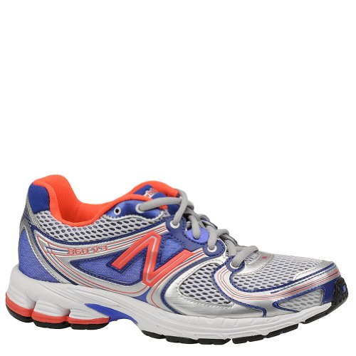 Image of New Balance Boys' Tod /Yth Stability Running 860 - Silver /Blue - 7M