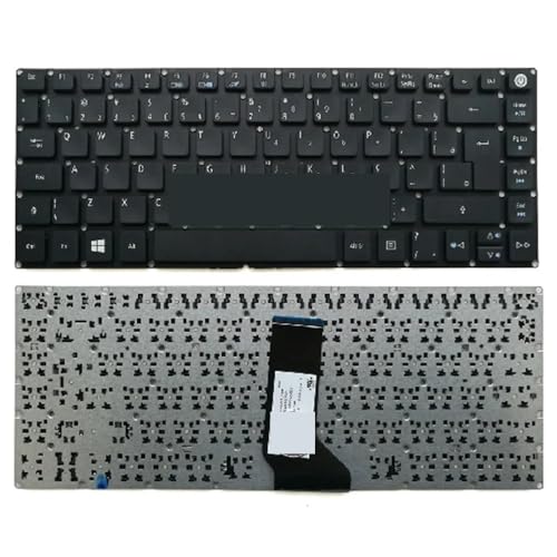 Clavier brésilien PT-BR Aspire E5-422 abnt2 pour télétravail et rédaction