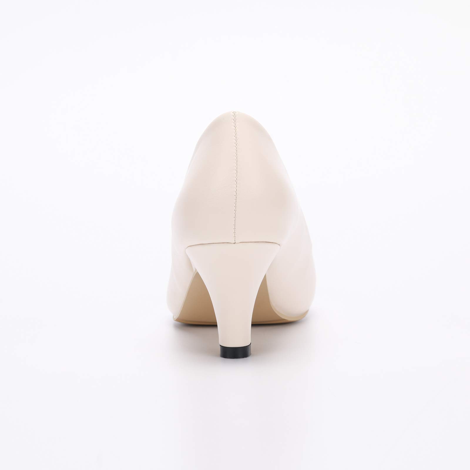 Women's Kitten Heels Round Toe Dress Court Shoes Work Comfort Pumps