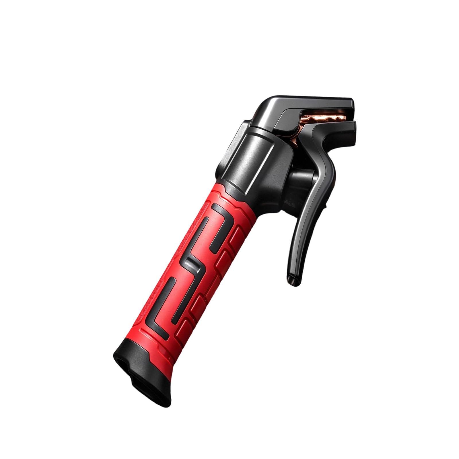 Shntig 600A Copper Jaw Electrode Holder With Bent Clamp Head And Textured Handle For Welding Maintenance Work And Shop Repair Electrode Clamp
